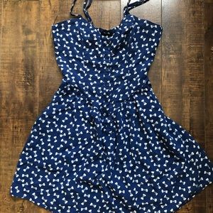 H&M cute bow dress with adjustable straps